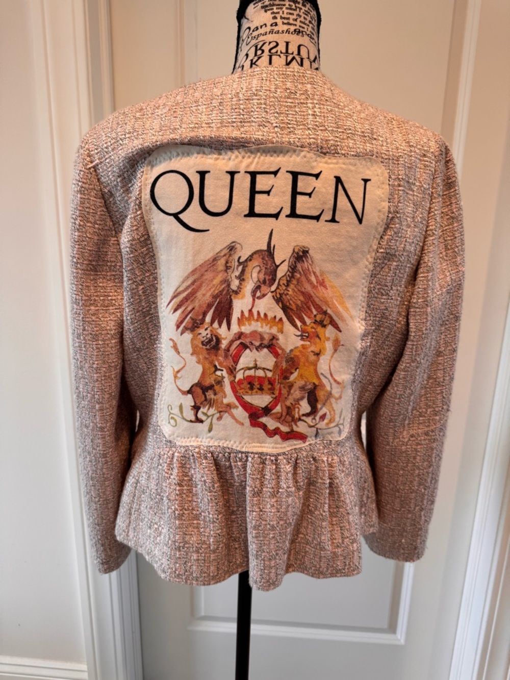 Upcycled Queen Blazer